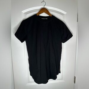 Classic Black Short Sleeve Men's Tee